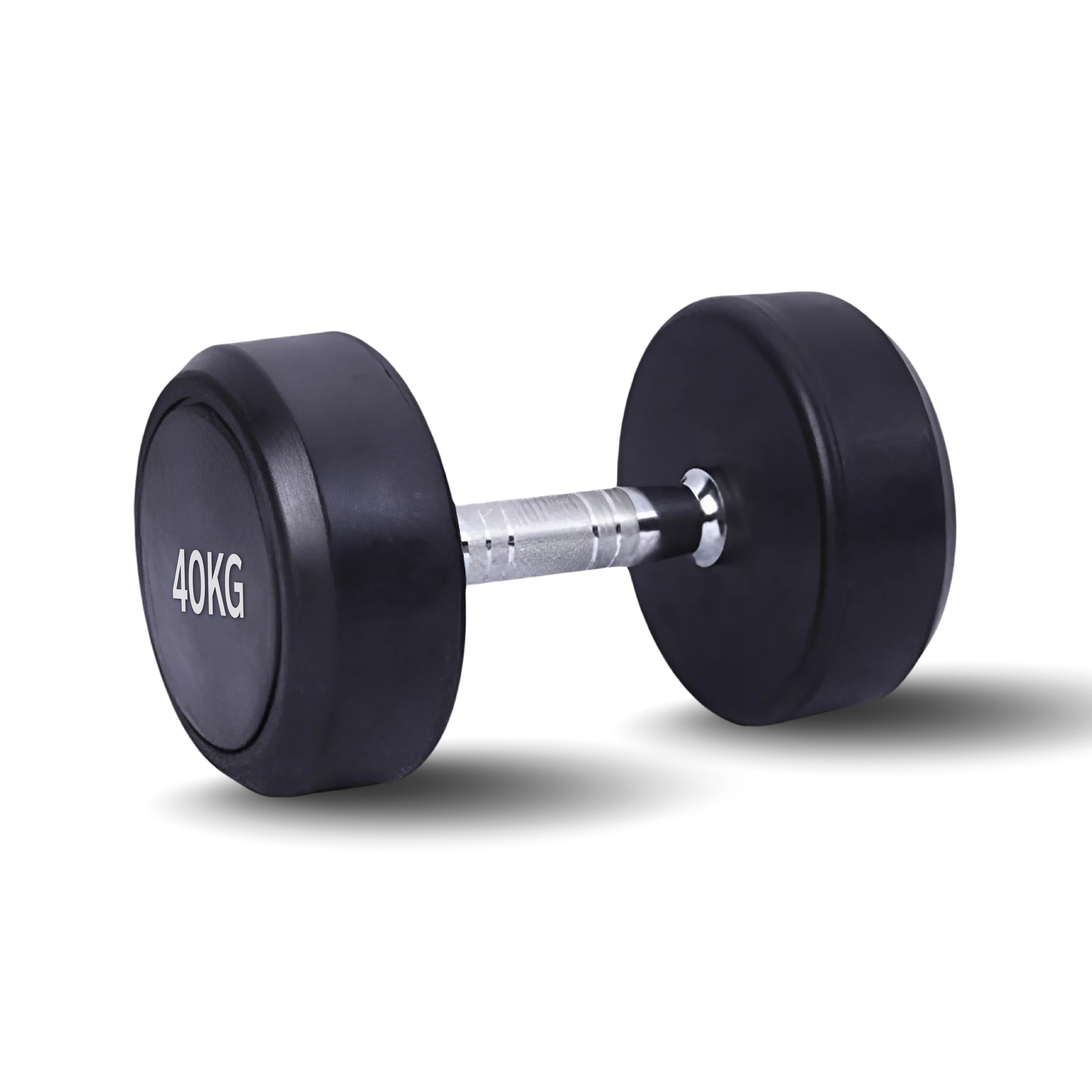 ดัมเบลยางกลม HOMEFITTOOLS 40KG 1 คู่_0